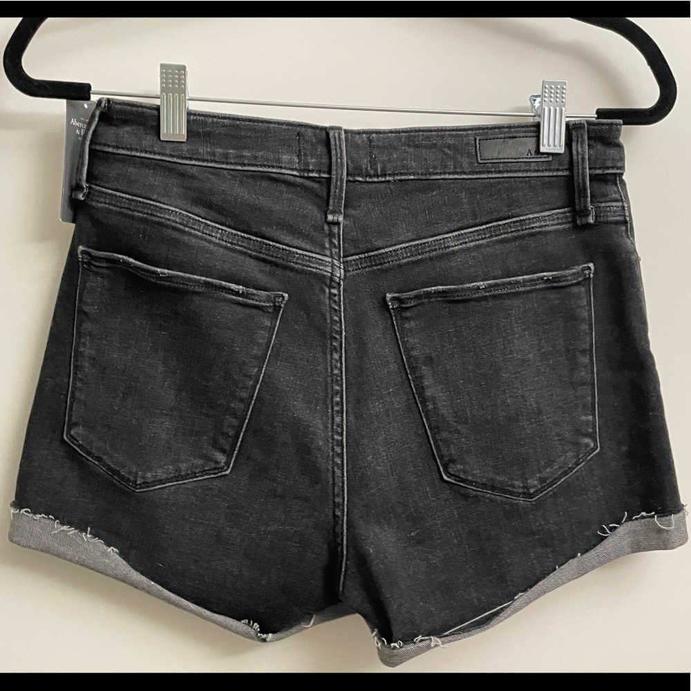 NWT A&F Simone High Rise Short 27 4 - Picture 3 of 6